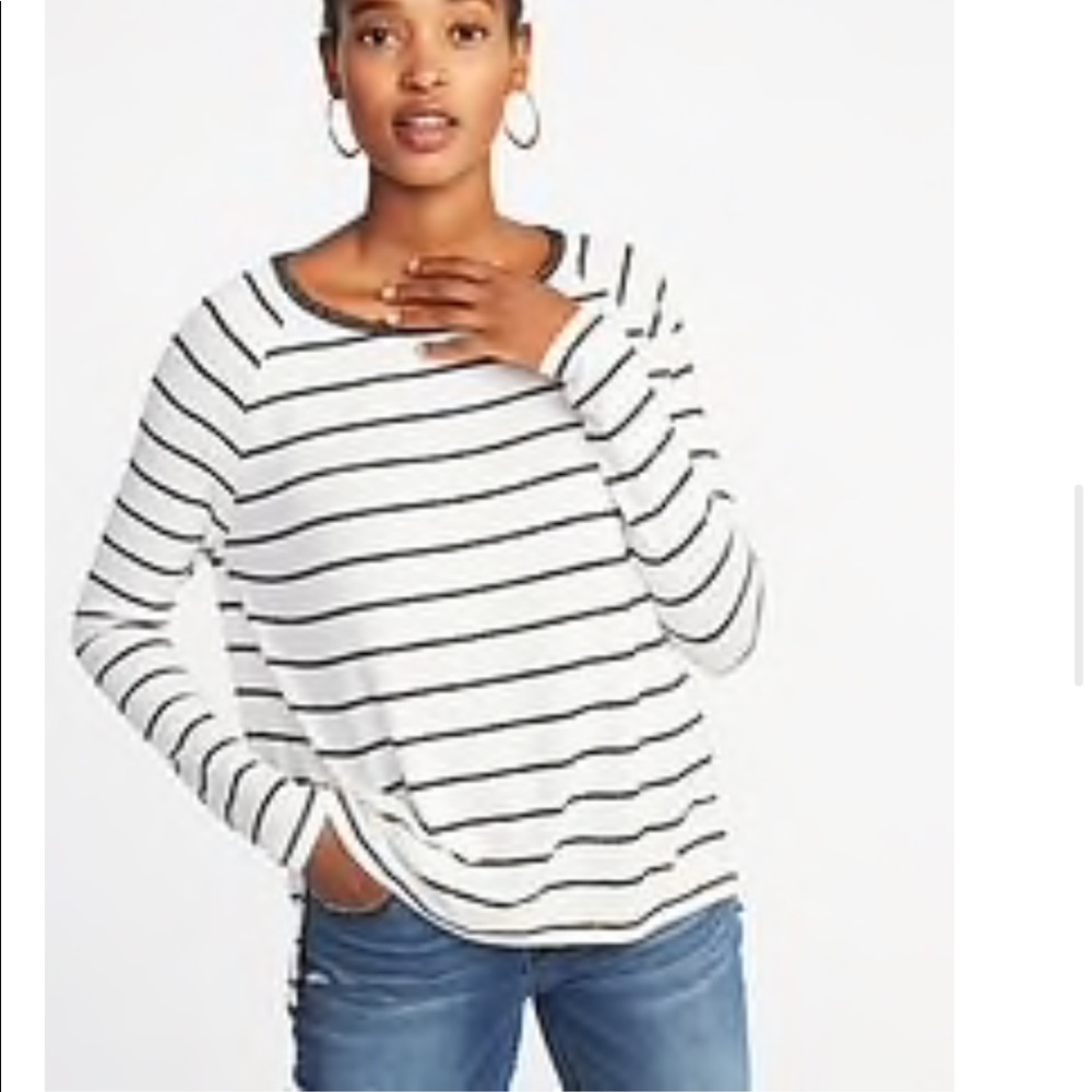 Old Navy soft brushed long sleeve tee L